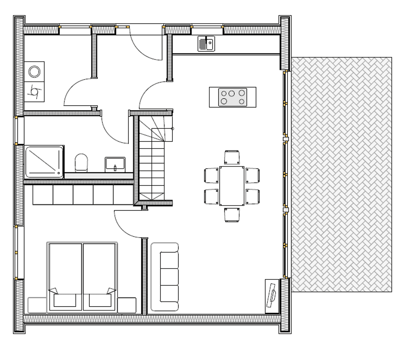 Grundriss Erdgeschoss