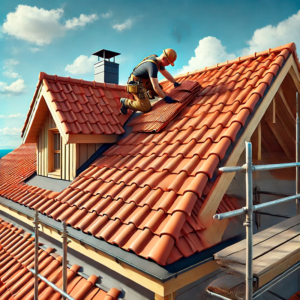 Die äußere Erscheinung des Hauses wird durch die Dachstühle geprägt. Eine bedeutende Funktion besteht darin, das Haus vor den Einflüssen der Witterung zu schützen.